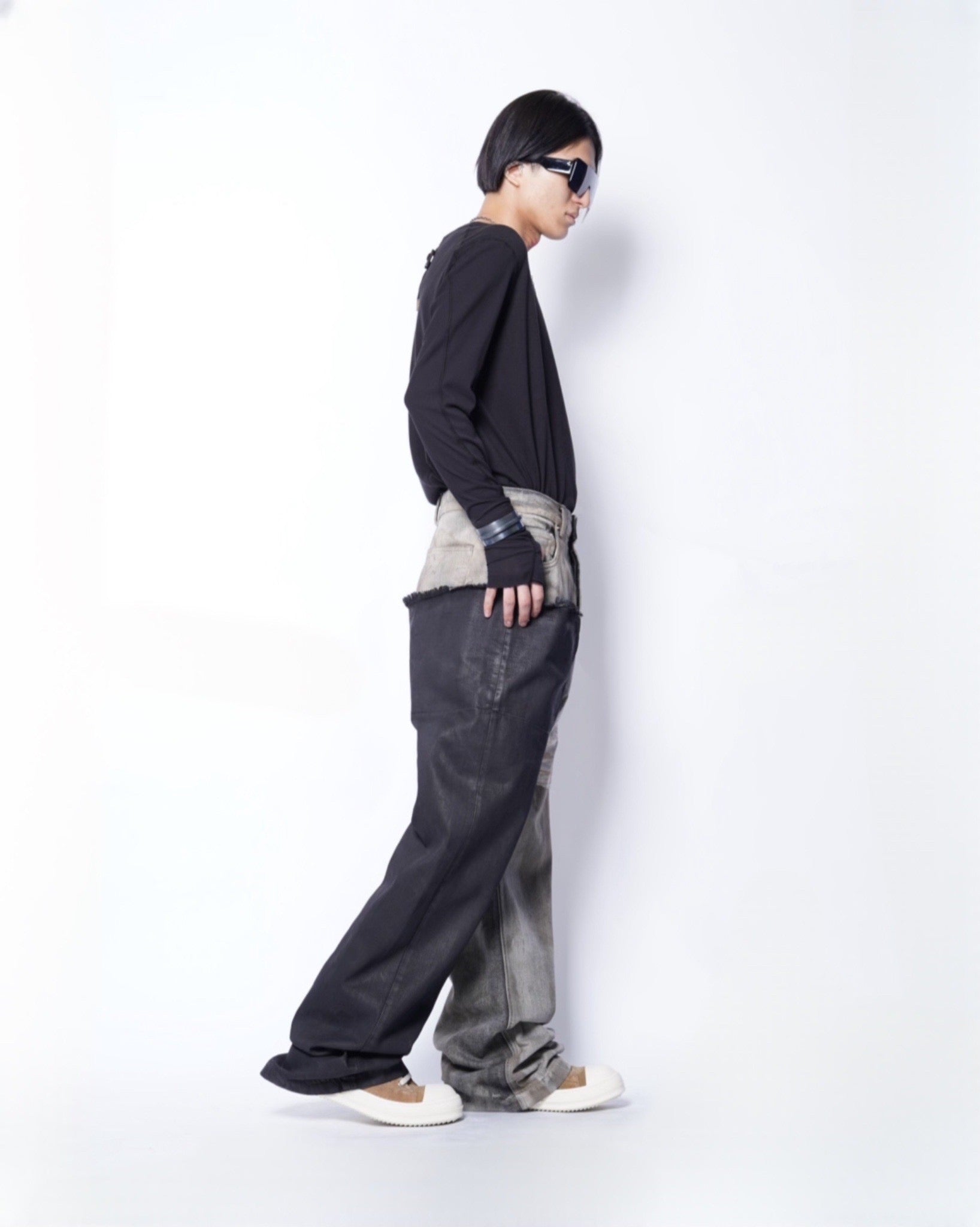 RICK OWENS DRKSHDW - GETH JEANS-COMW1A- -Amanojak.