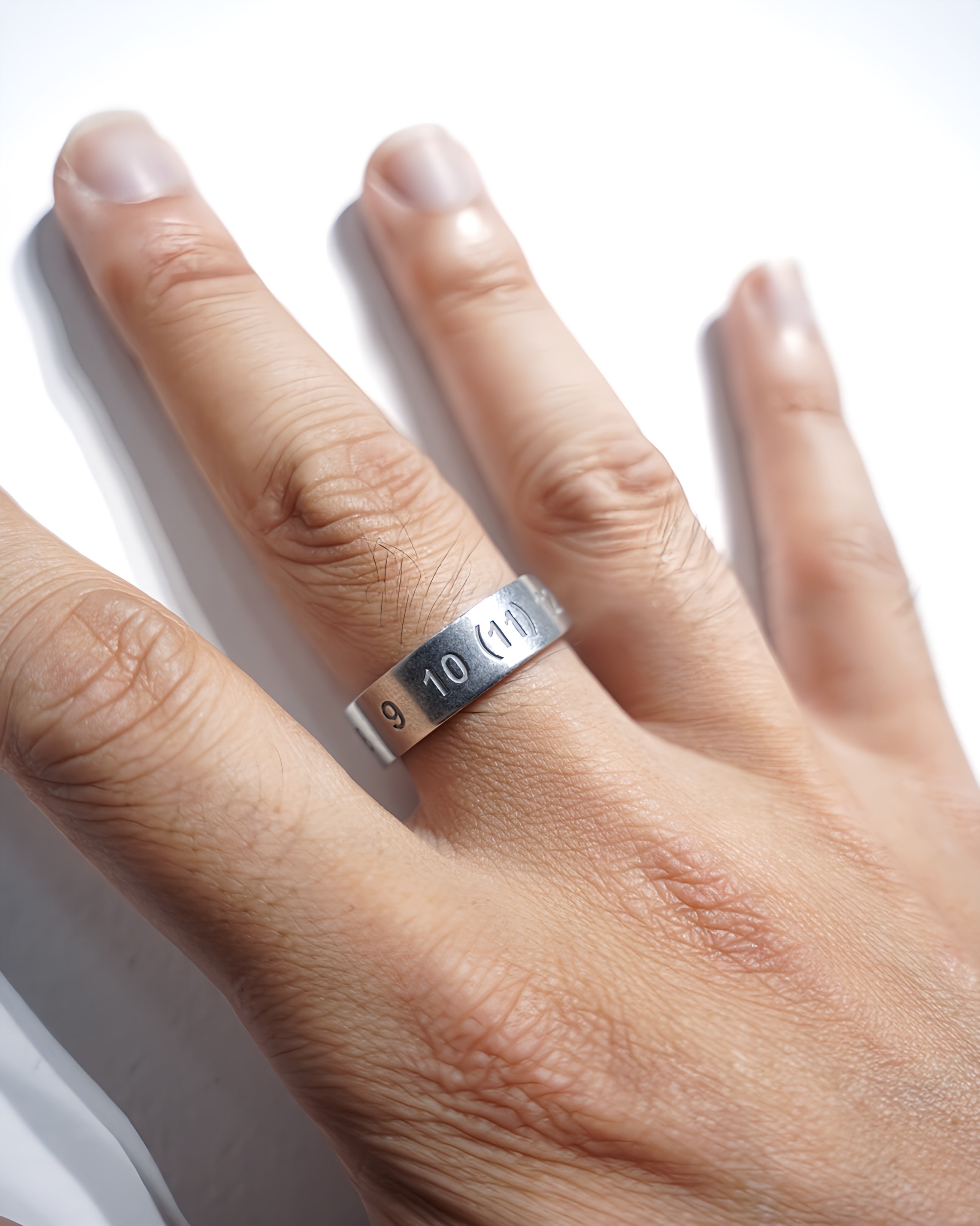 Maison Margiela-NUMBERING RING 6.5mm-Amanojak.