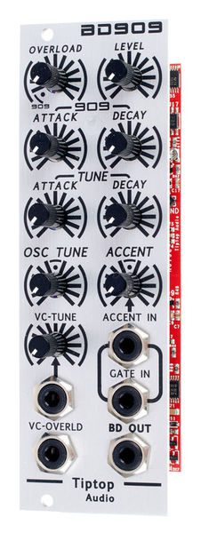 Test: Tiptop Audio BD909, SD909, CP909, RS909, Hats909, CYMBL909