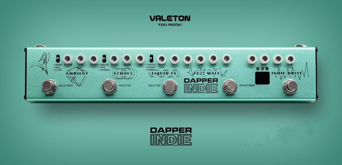 Test: Valeton Dapper Indie, Effektgerät - AMAZONA.de