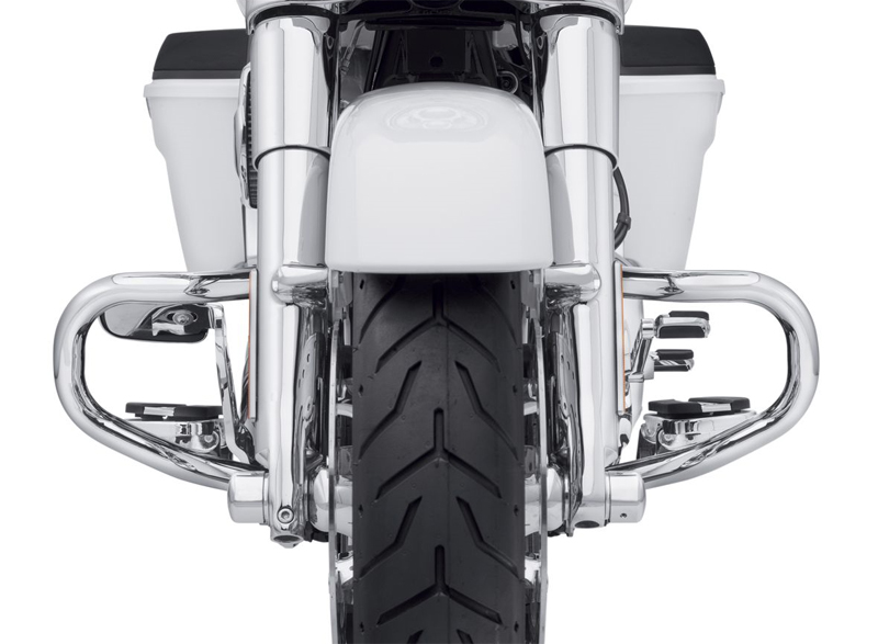 チョップ エンジンガード クローム - Harley Davidson | アンバーピース