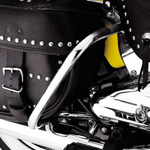 クローム・リアサドルバックガード - Harley Davidson | アンバーピース