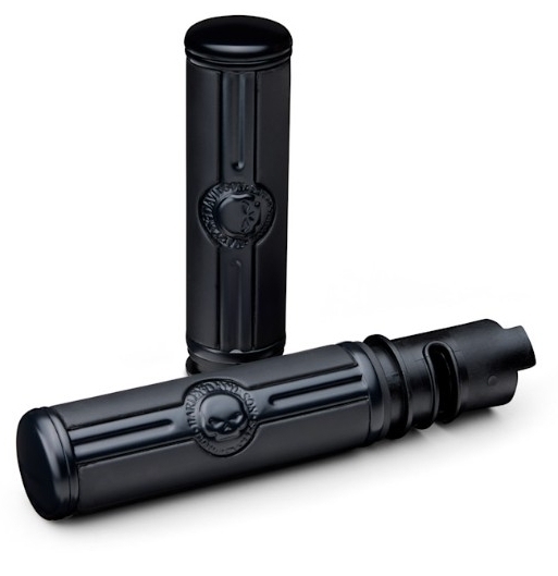 スカル ハンドグリップ ブラック - Harley Davidson | アンバーピース