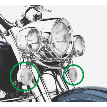 バイザースタイル・トリムリング・ターンシグナル - Harley Davidson