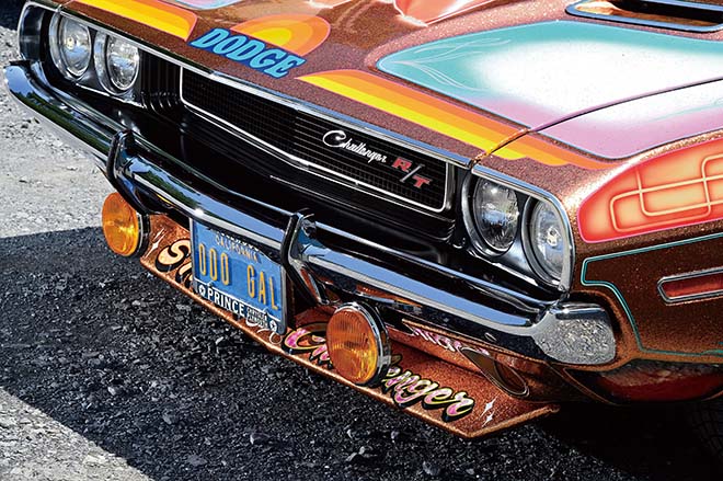 ド派手すぎる旧型チャレンジャー！これぞ魅惑のストリートマシンスタイル