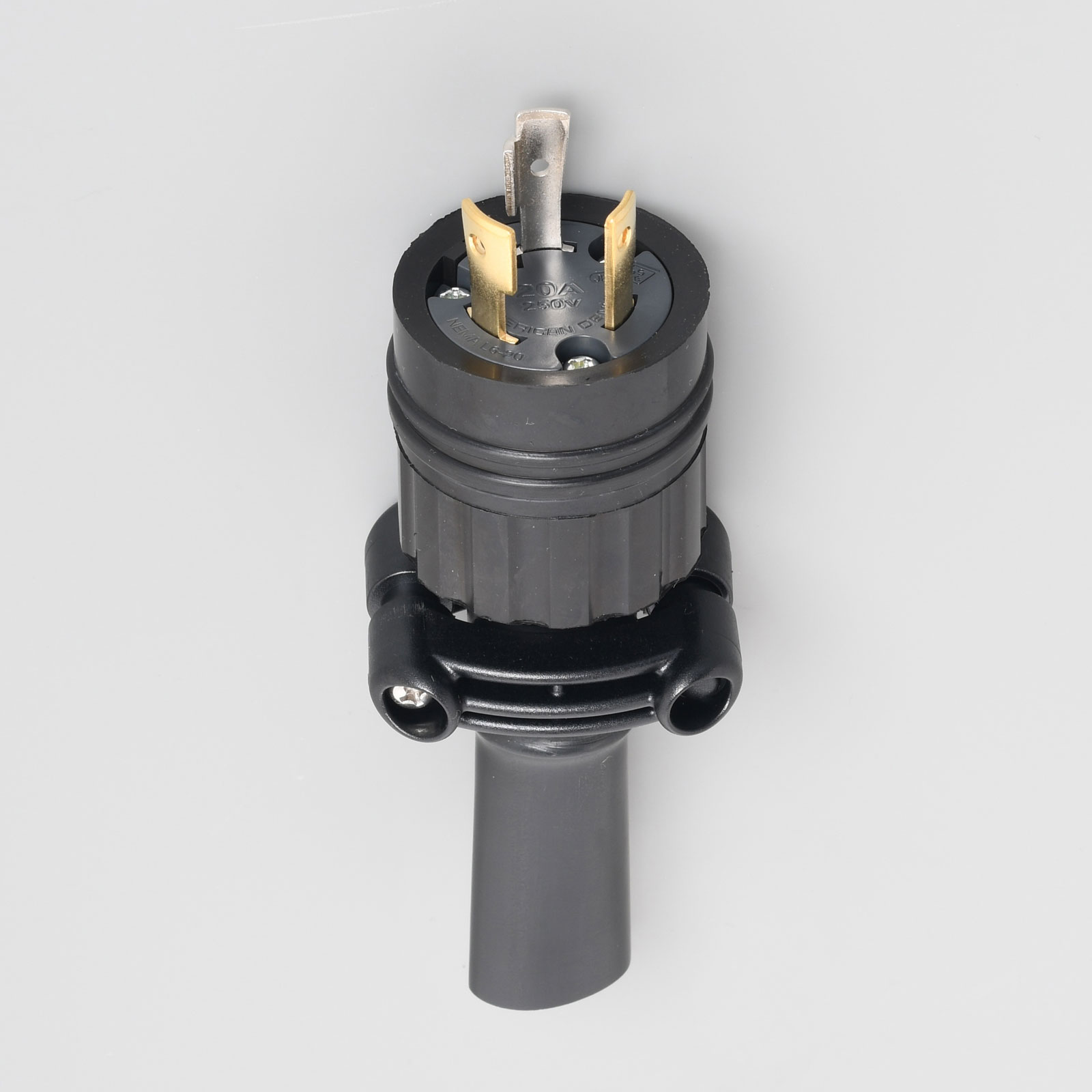 3222RW-L6 接地形2P 20A 250V (NEMA L6-20) 防水形プラグ | アメリカン