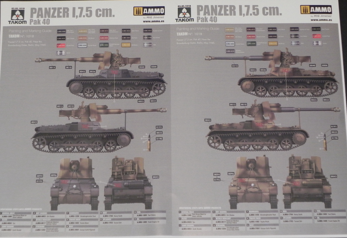 AMPS Reviews - Takom- Panzerjager 1b mit 7.5cm StuK 40 L/48
