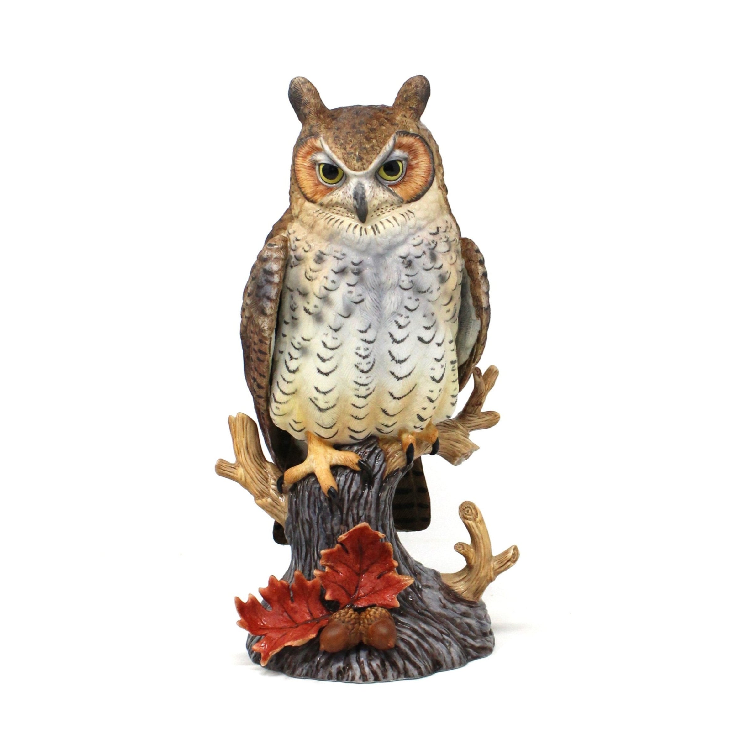 Figurine, Lenox Great Horned Owl, 1991 Porcelain, Vintage, SOLD
