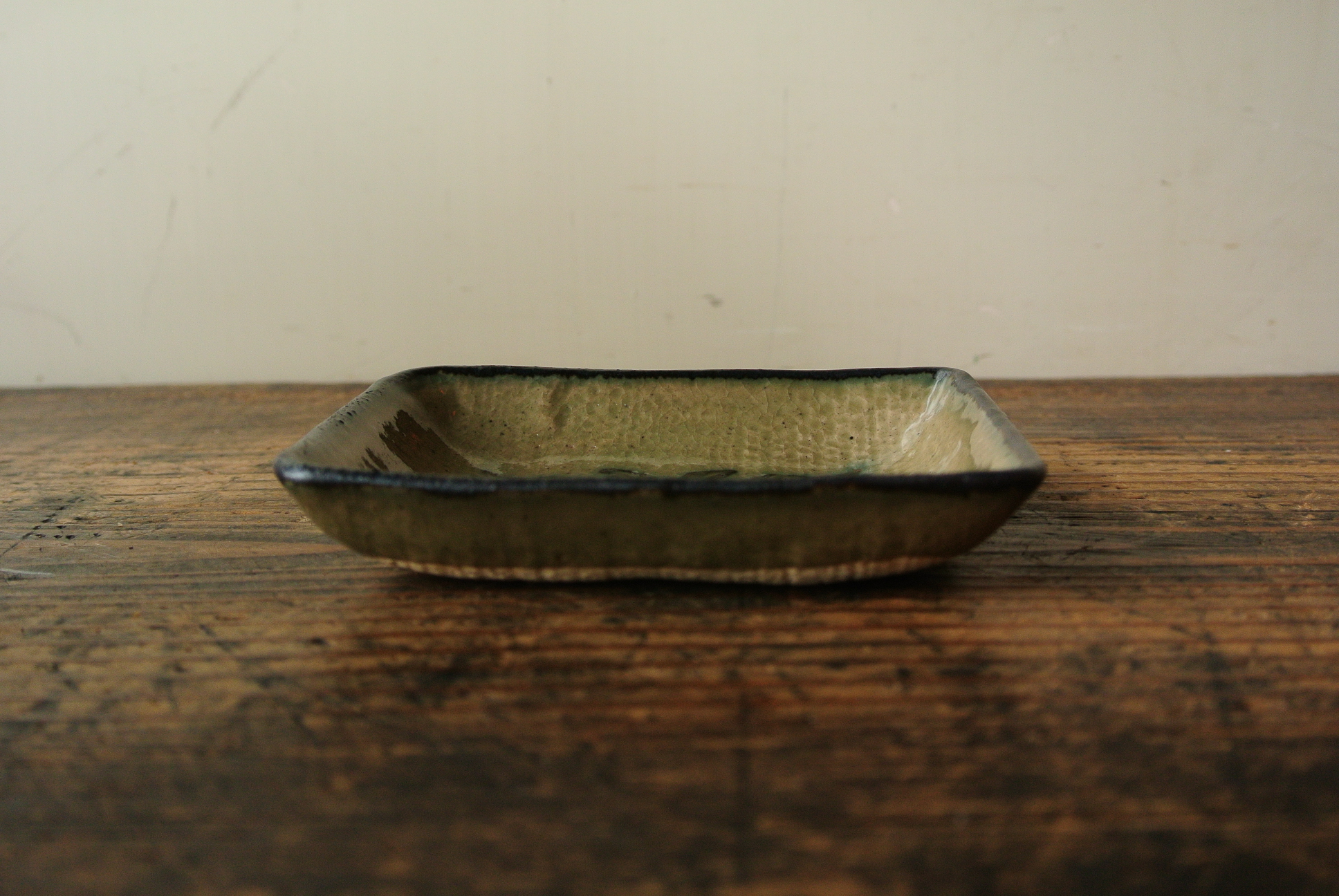 北斗窯 小森忍 アイヌ文銘々皿 - アンティーク雑貨・古道具の札幌