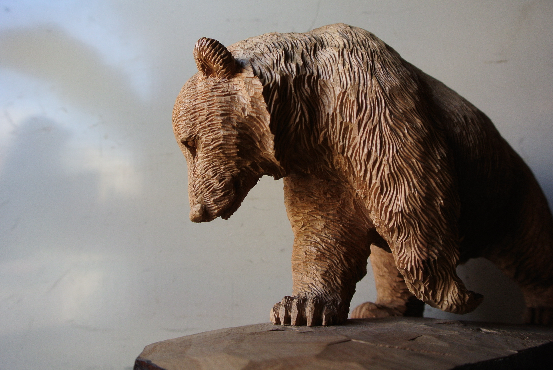 藤戸竹喜 木彫り熊 - アンティーク雑貨・古道具の札幌 アンティーク