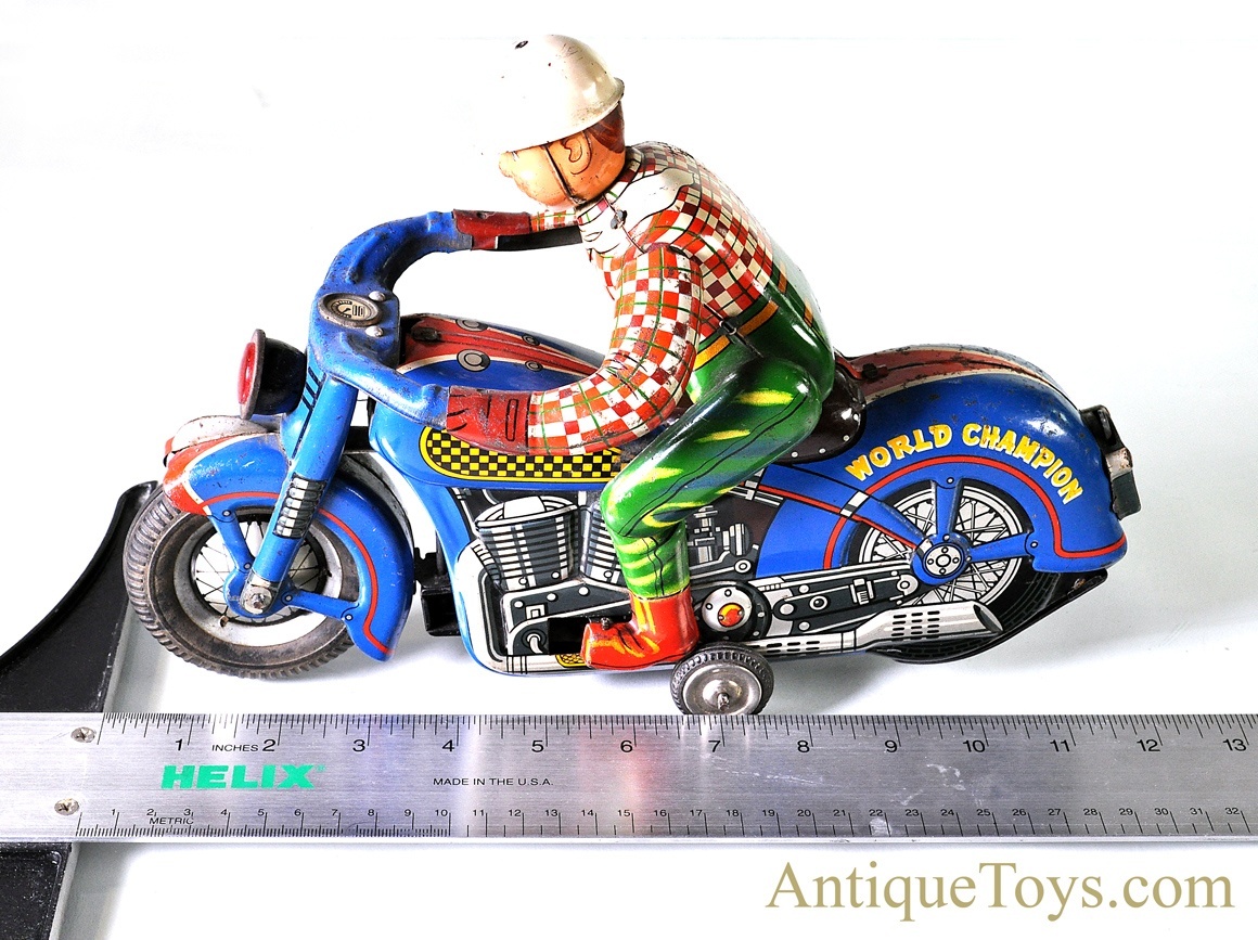 Rare Vintage Masudaya Modern Toys Battery Operated Tin