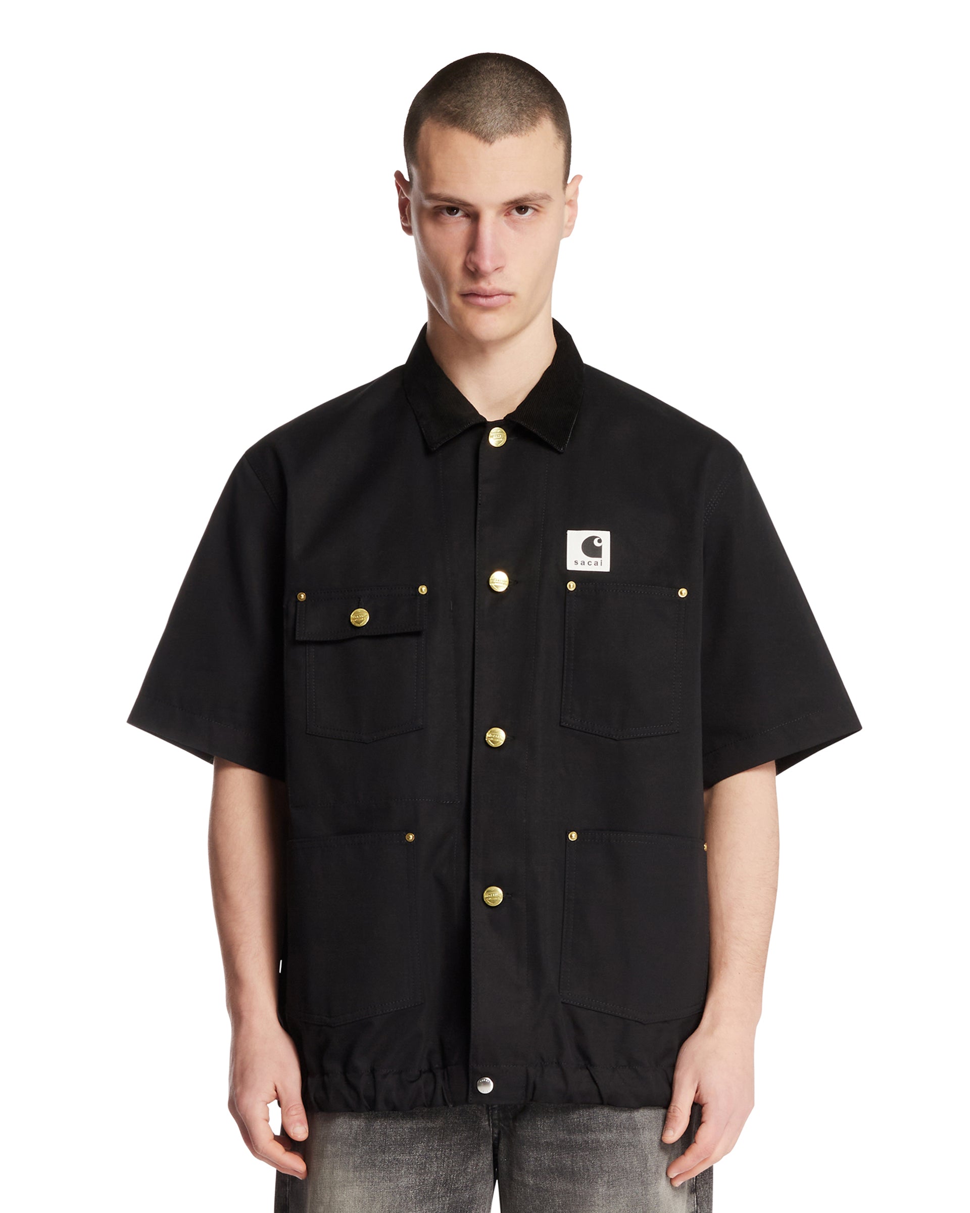 Sacai x Carhartt WIP Black Duck Shirt | SACAI - Antonia