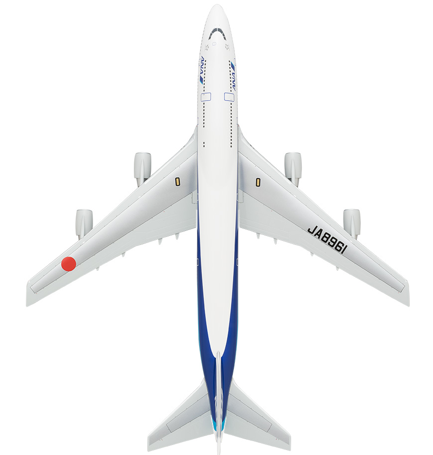 NH20130 1:200 BOEING 747-400D JA8961 スナップフィットモデル（ギア