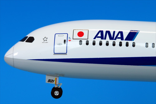 NH20169 1:200 BOEING 787-9 JA921A スナップフィットモデル(WiFi