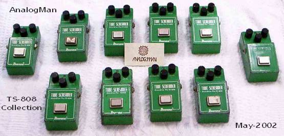 Analog Man Tube Screamer Collection