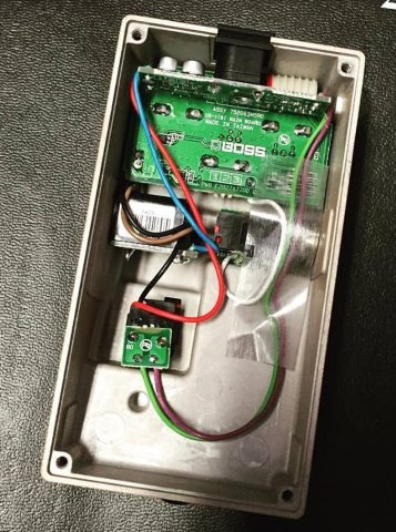 Boss Effects Pedals and Modifications