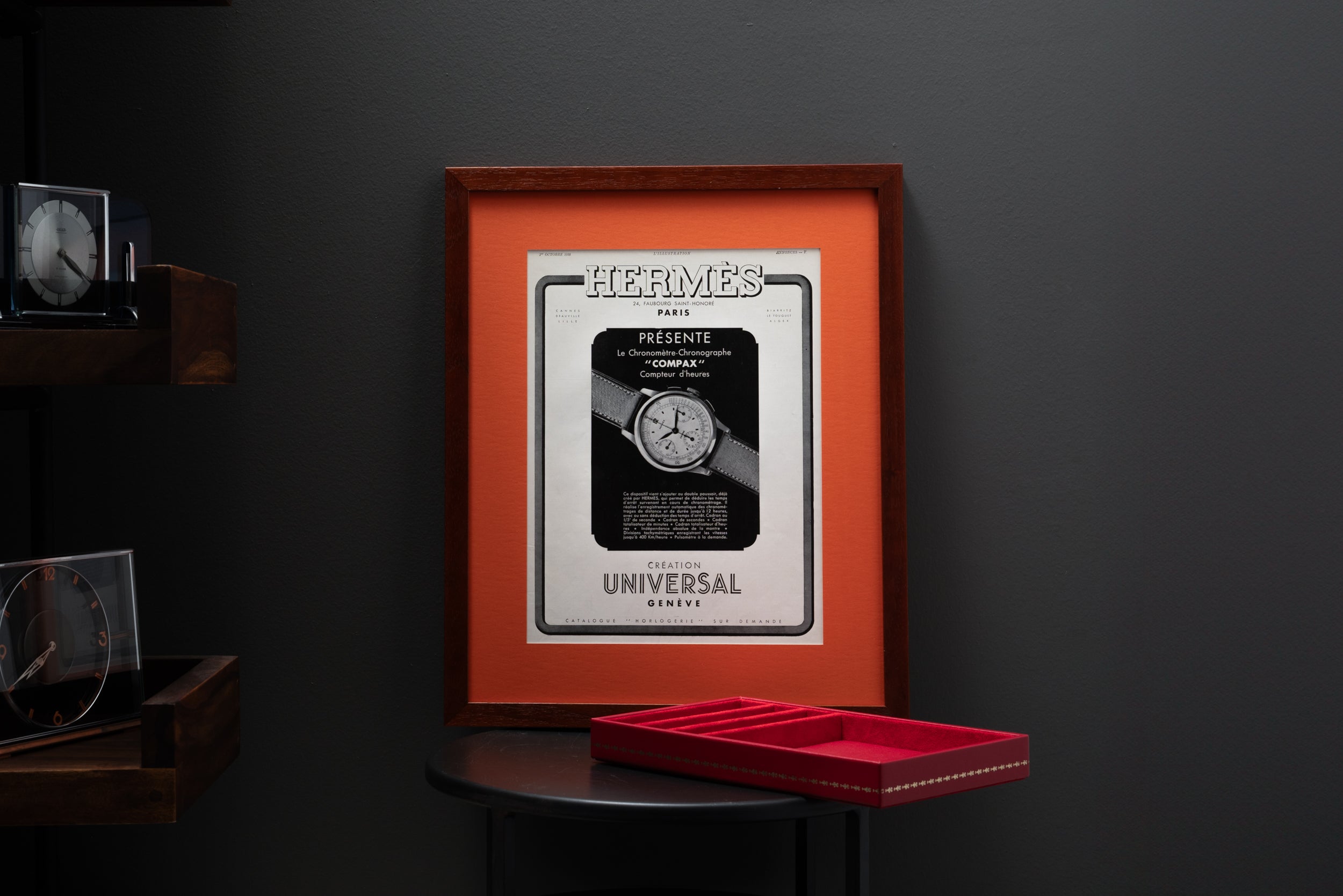 Hermès 'Presents The Universal Genève Compax' – Analog:Shift