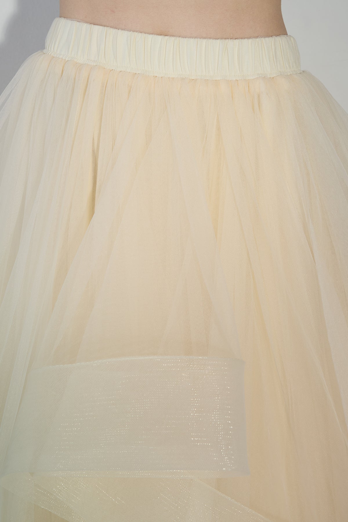 AUBREY】ボリュームフリルチュールスカート – ANDREA&Co.