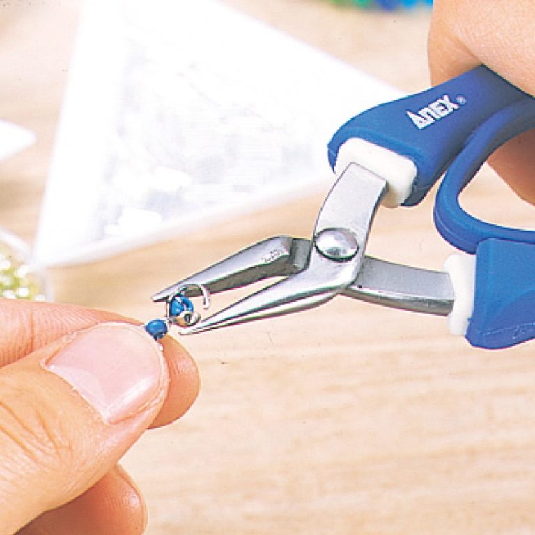 ステンレス製 精密ラバーグリップヤットコ 標準タイプ135mm | ANEX