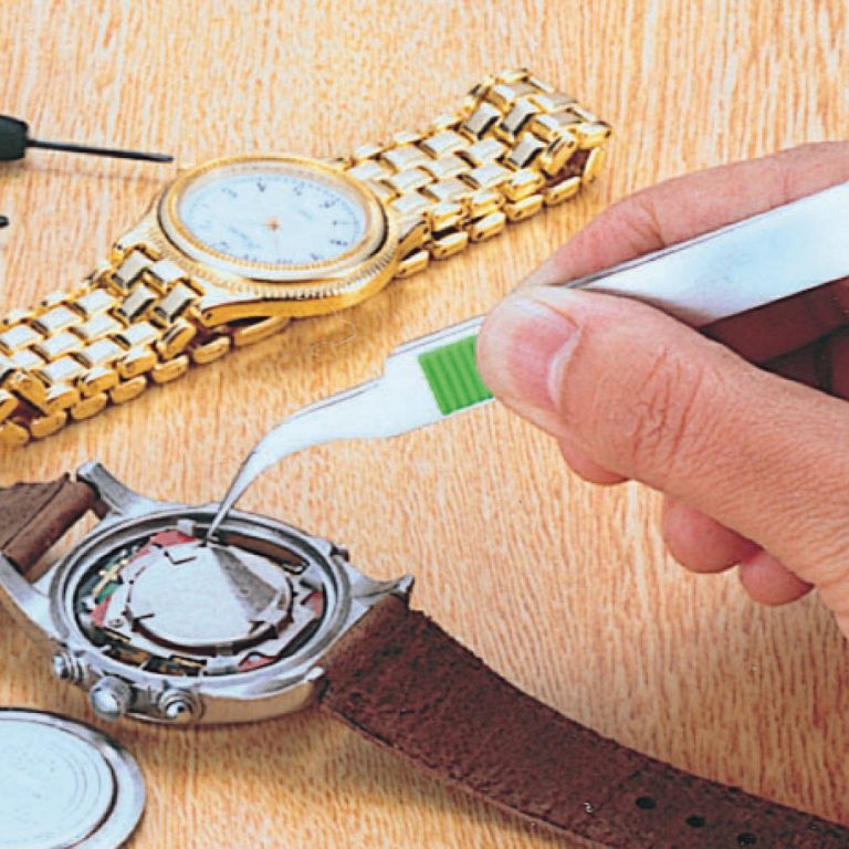 ラバーグリップ付 ステンレスピンセット 先細鷲型115mm （SUS410