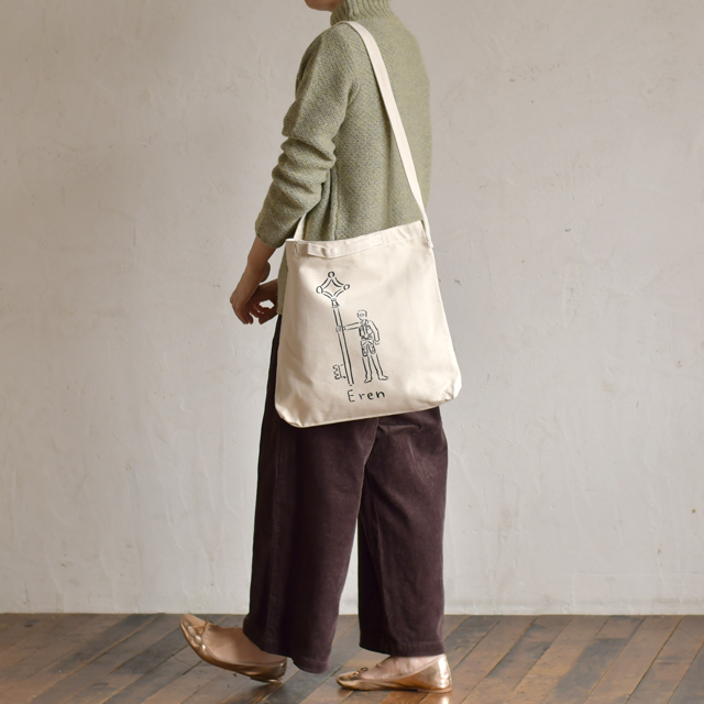 進撃の巨人｜鬼頭祈コラボ 2WAYショルダートート