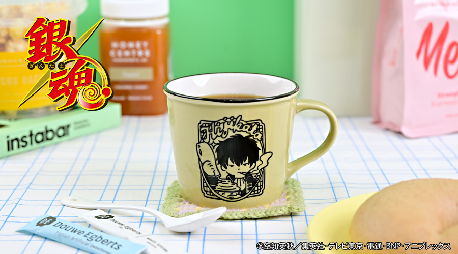 銀魂｜ホーロー風マグカップ（土方十四郎）