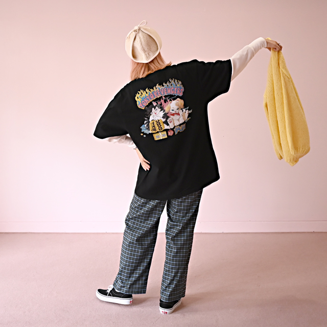 東京リベンジャーズ｜Ms LUTRAコラボ ビッグTシャツ（乾と九井）