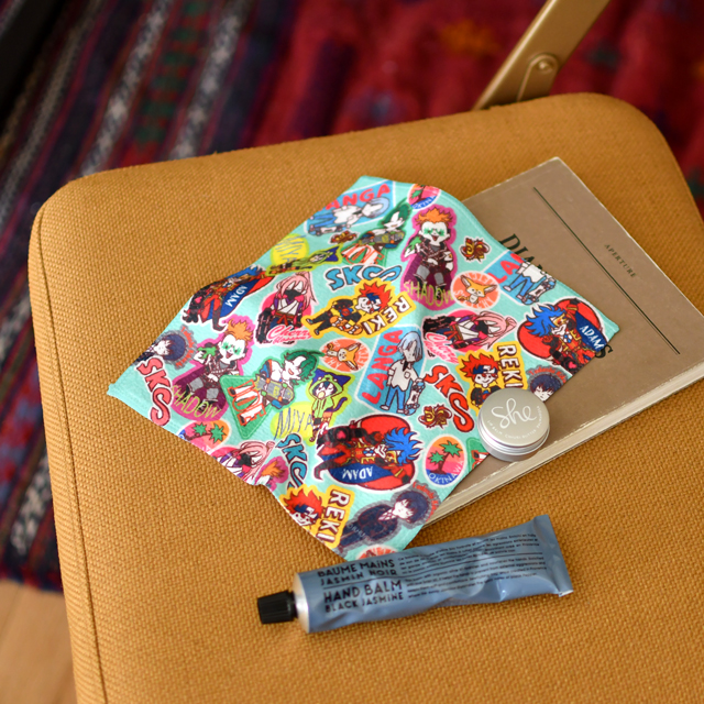 SK∞ エスケーエイト｜ハンドタオル（ステッカー総柄）