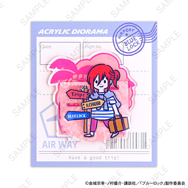 ブルーロック｜アクリルジオラマ（千切 豹馬）