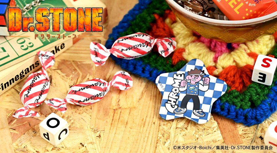 Dr.STONE｜星型缶バッジ(クロム)