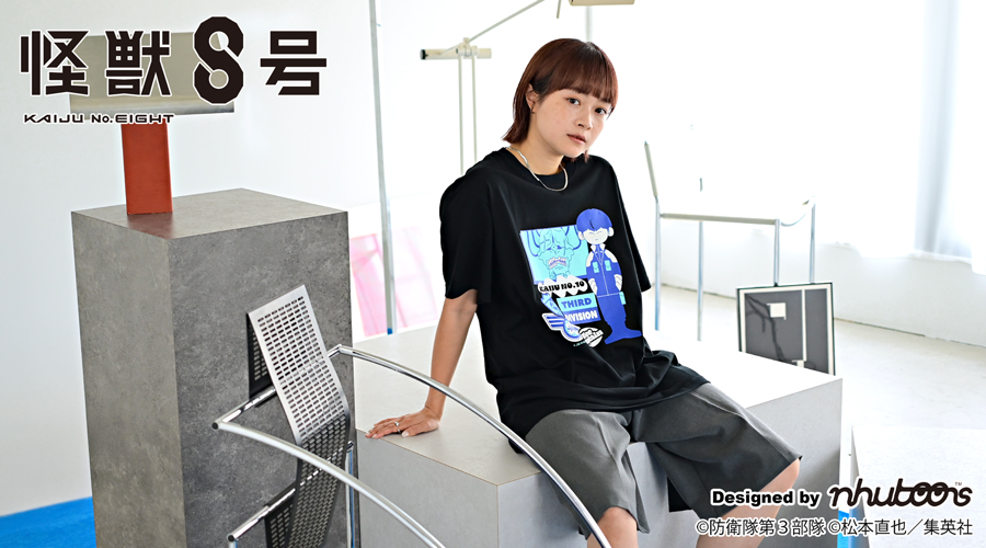 怪獣8号｜クルーネックTシャツ（保科 宗四郎・怪獣10号）