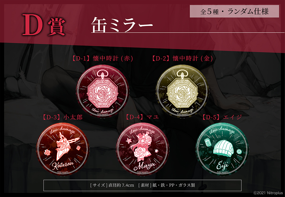 スロウ・ダメージ」くじメイト | アニメイト