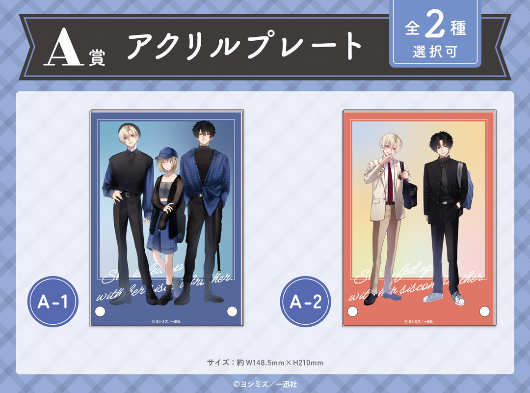 くじメイト】『妹はシスコン兄がめんどくさい』3巻発売記念くじメイト