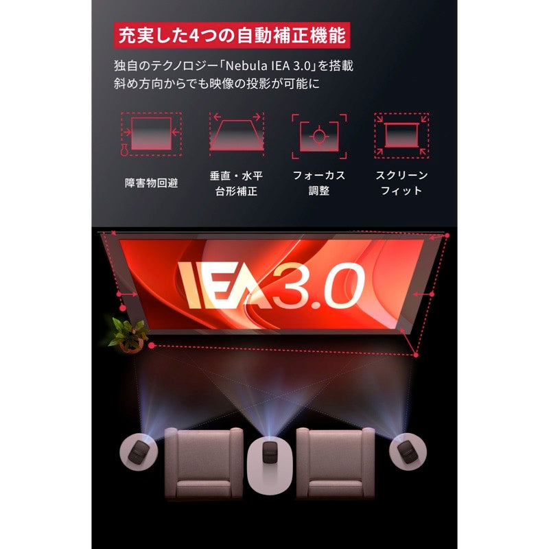 Nebula Mars 3 Air | モバイルプロジェクタの製品情報 | Anker Japan