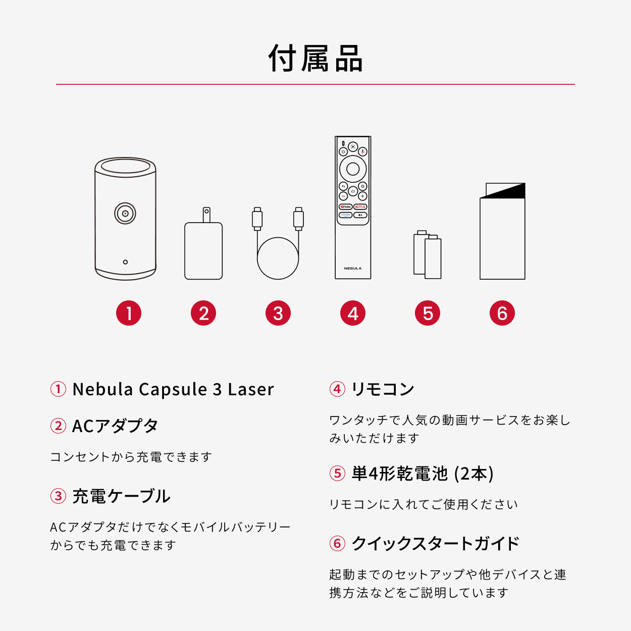 Nebula Capsule 3 Laser | レーザープロジェクターの製品情報 | Anker