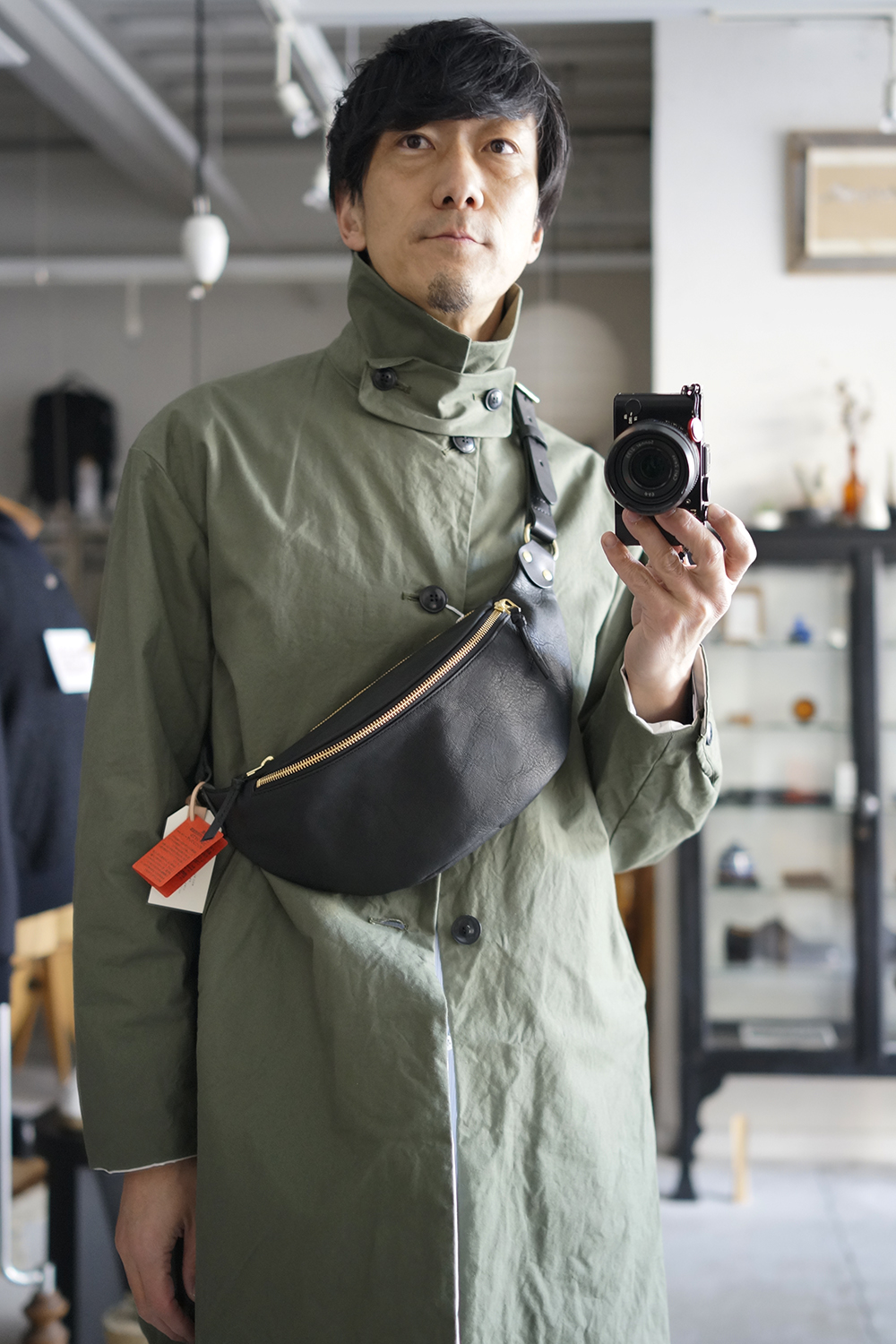 rubono leather fanny pack | ANOTHER LOUNGE