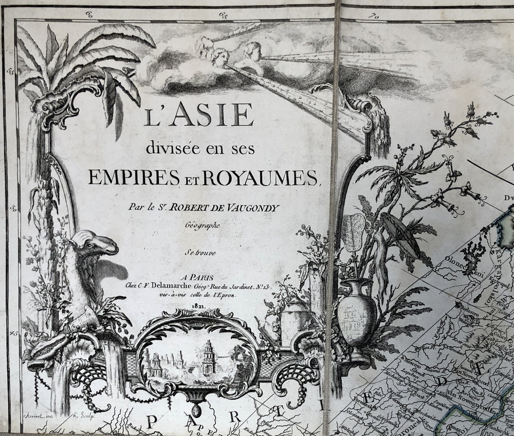 アジアの帝国、王国図』 - 青羽古書店 AOBANE Antiquarian Bookshop