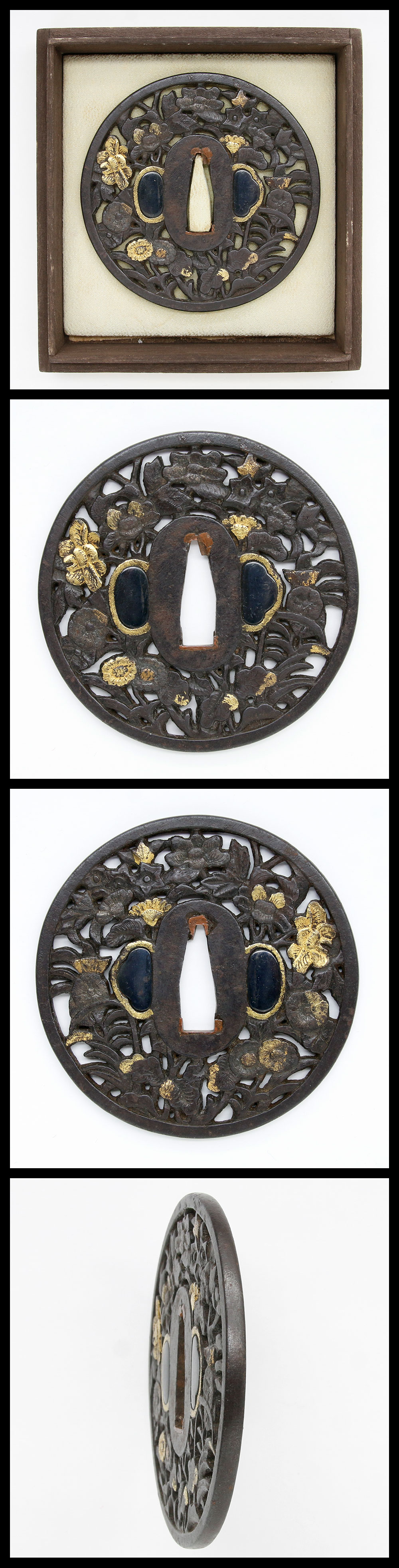 鍔：無銘(武州) | 日本刀販売の葵美術