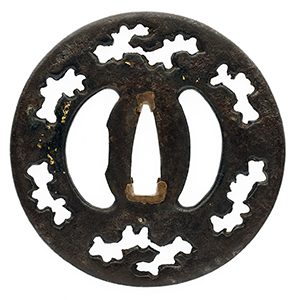 鍔:: 無銘（正阿弥）保存刀装具) | 日本刀販売の葵美術