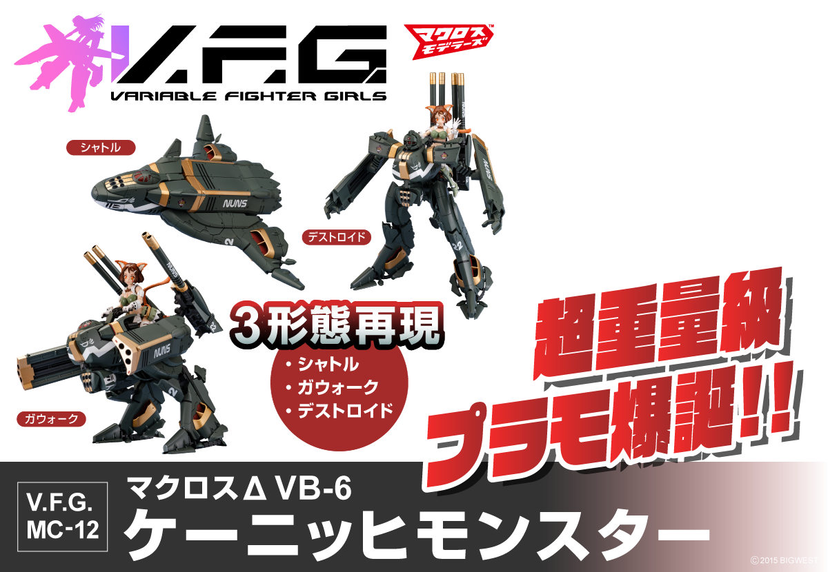マクロスΔ VB-6 ケーニッヒモンスター｜株式会社 青島文化教材社