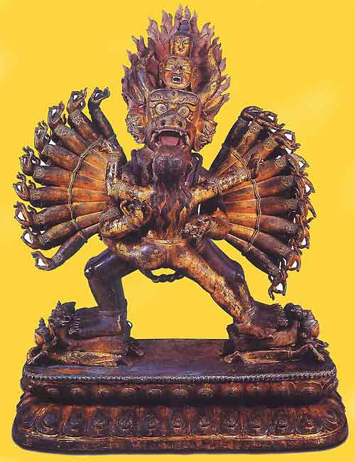 チベット仏教、歓喜仏・忿怒尊