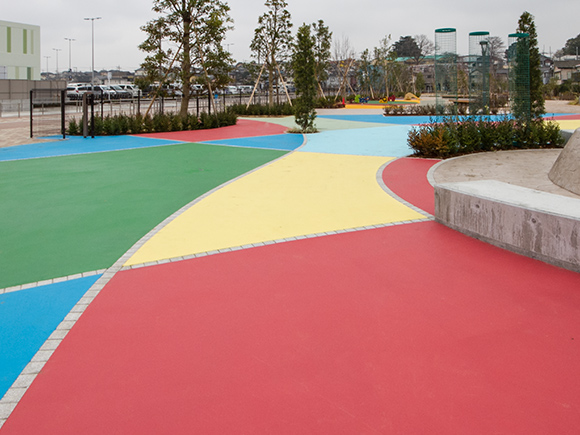 ストリートカラーNS／F(水性型無機系床塗料) | ABC商会