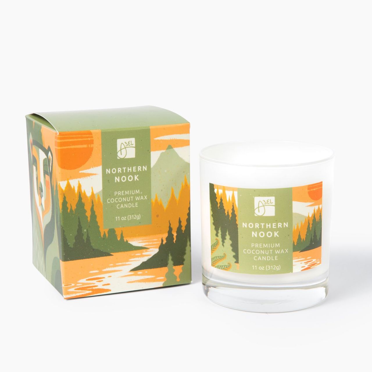 Premium Coconut Wax Candle by Artist Erik Abel | Abel Arts