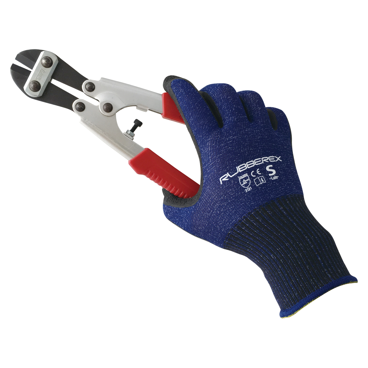 ラバーレックス ネイビー 3双組 AG7873 | ACE 作業用革手袋・作業用