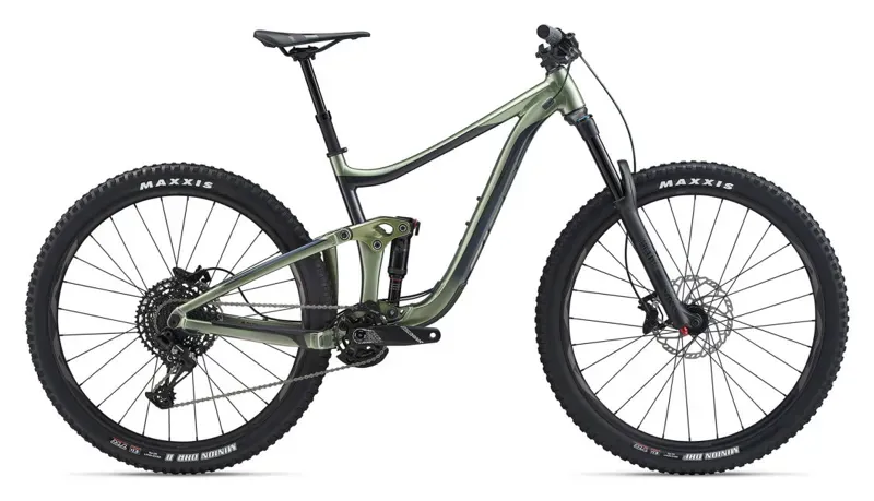 2020 Giant Reign 29 2 Full Suspension Mountain Bike in Green