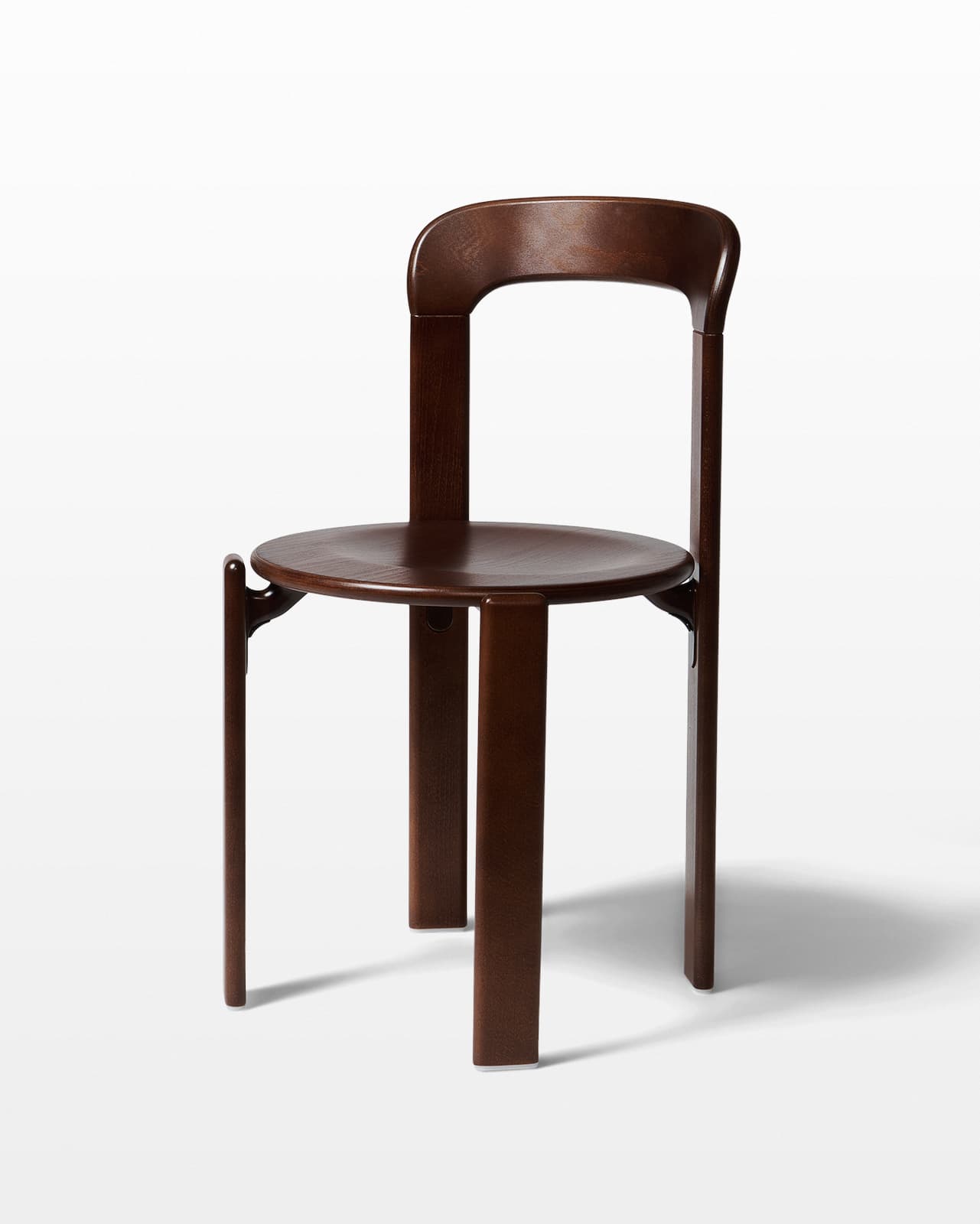 CH1110 Walnut Rey Chair Prop Rental - ACME Brooklyn