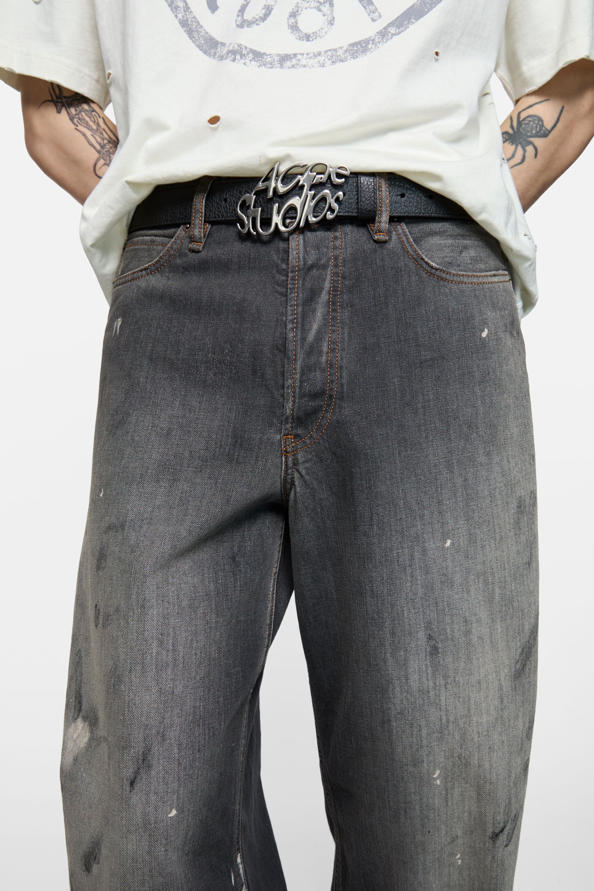 Acne Studios - Loose fit jeans - 1981 - Black