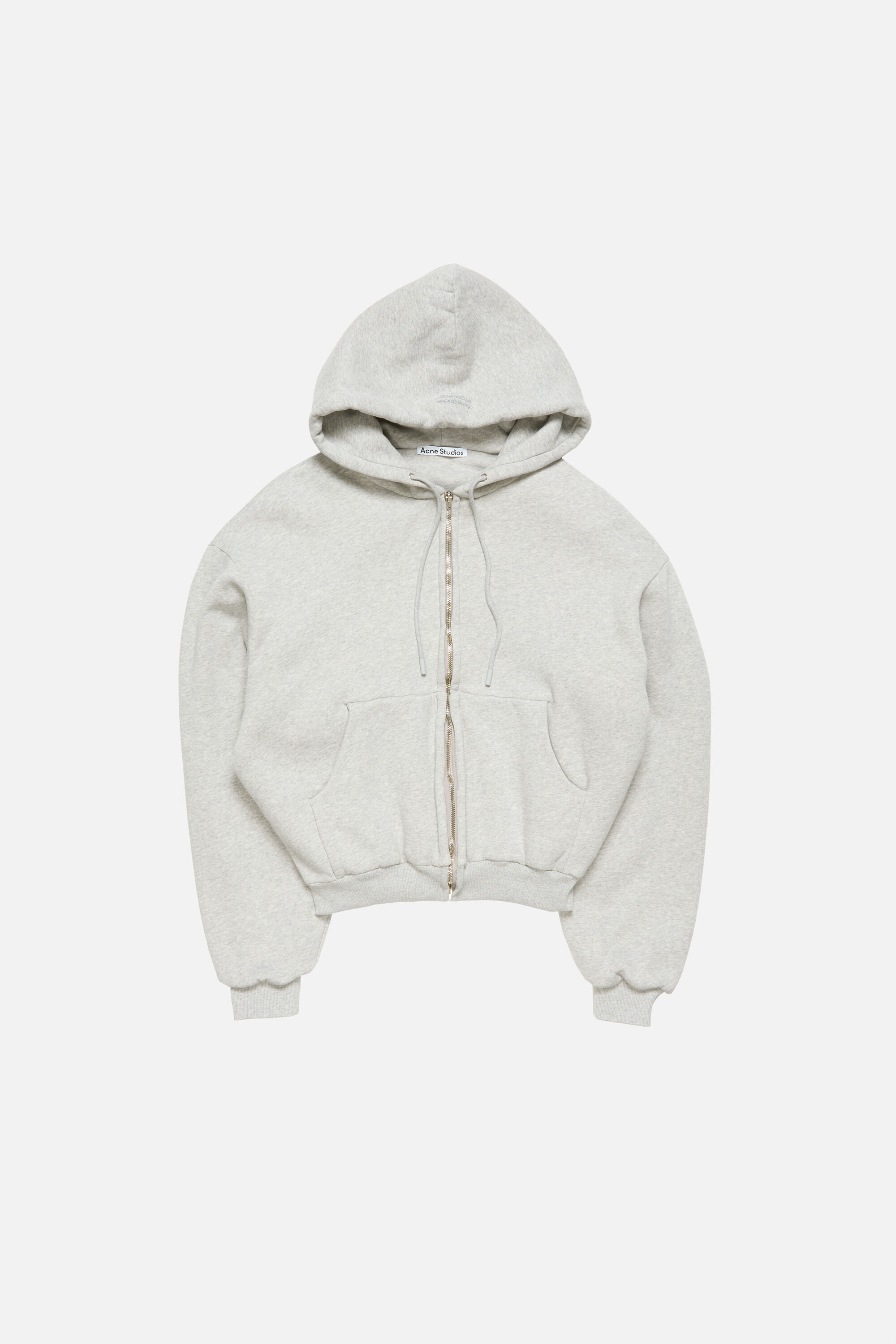 Acne Studios - Zip-up hoodie - Grey Melange
