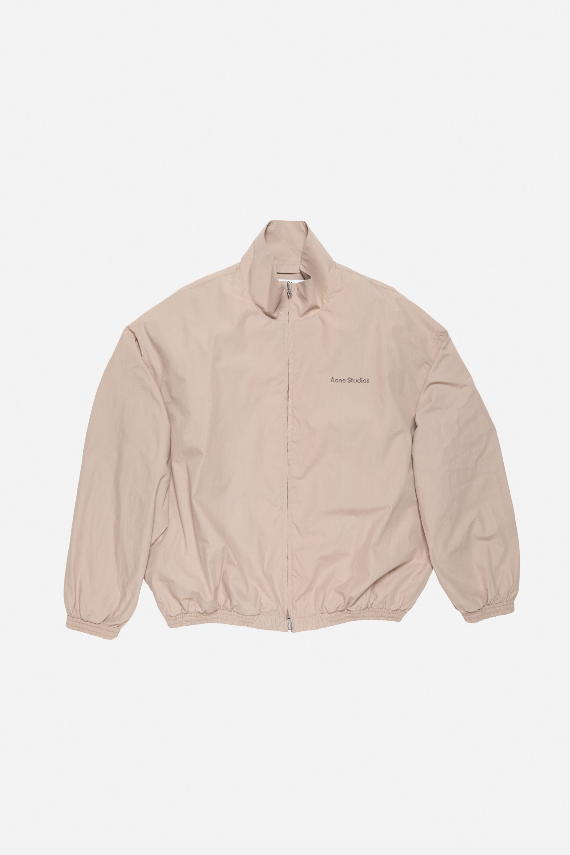 Acne Studios - Washed logo jacket - Mushroom beige