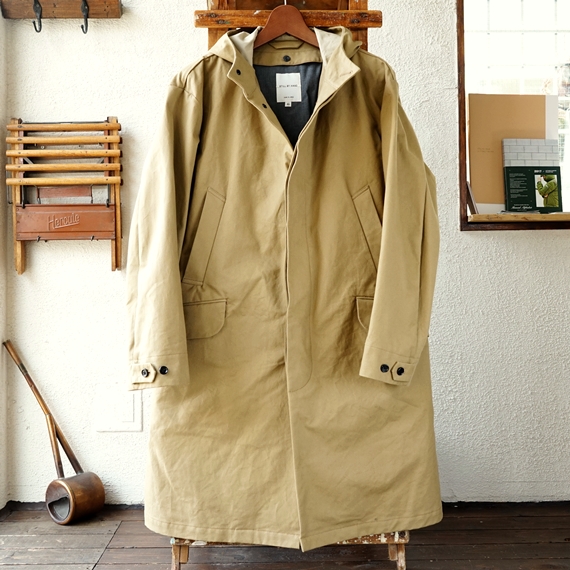 STILL BY HAND シンサレートのライナーを付けたフードコート（CO0173